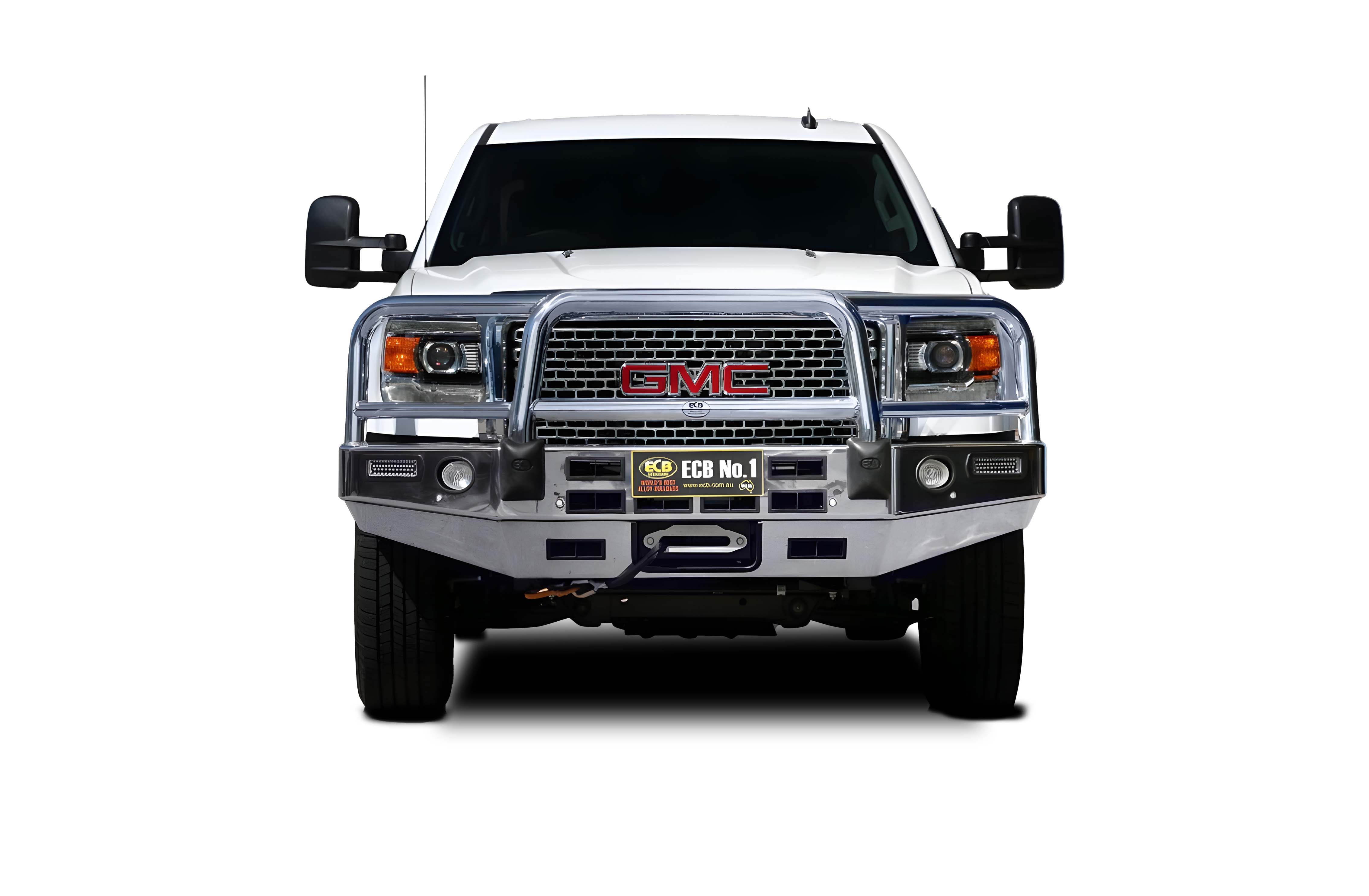 GMC DENALI 2500HD Winch Bullbar with Bumper Lights (MY15 to 12/19)