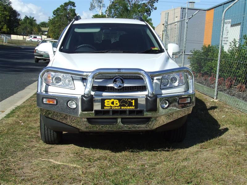 HOLDEN CAPTIVA 7 SX, CX, LX Bullbar with Bumper Lights (09/06 to 02/11)