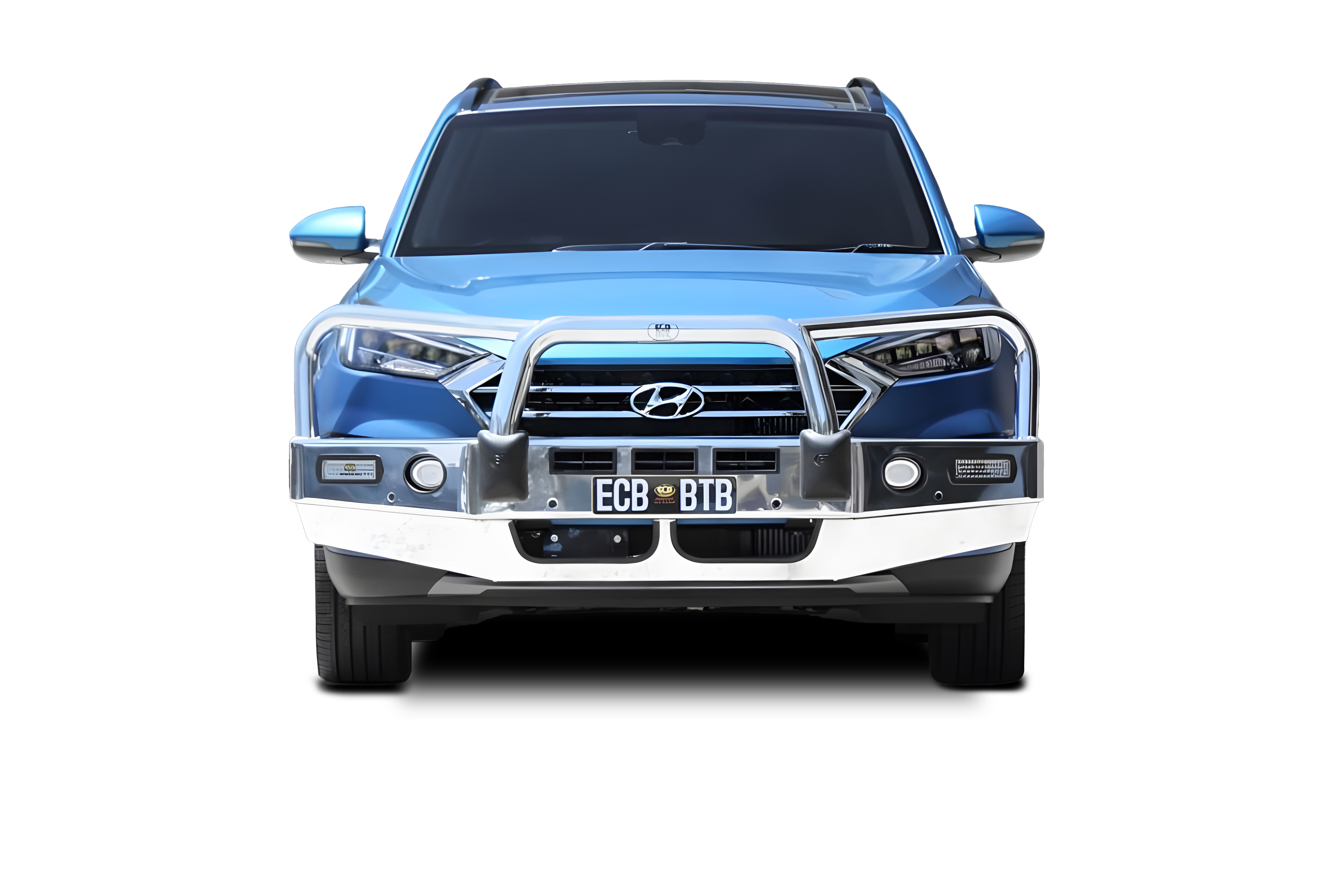 HYUNDAI TUCSON  Bullbar with Bumper Lights (06/18 to 12/20)