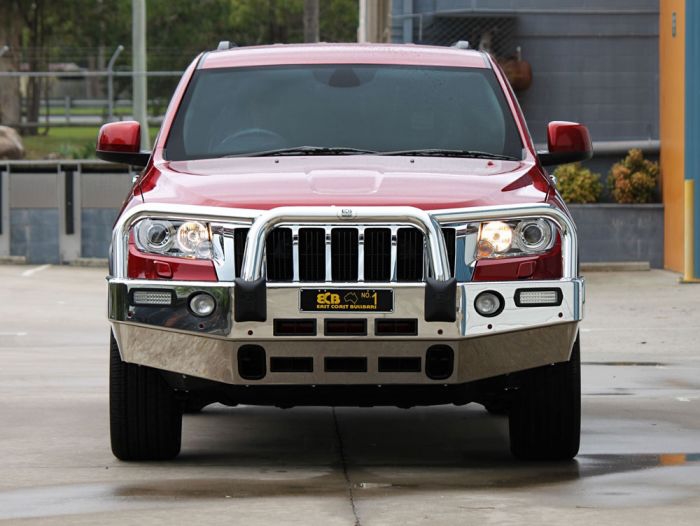 JEEP GRAND CHEROKEE LAREDO Bullbar with Bumper Lights (02/11 to MY13)