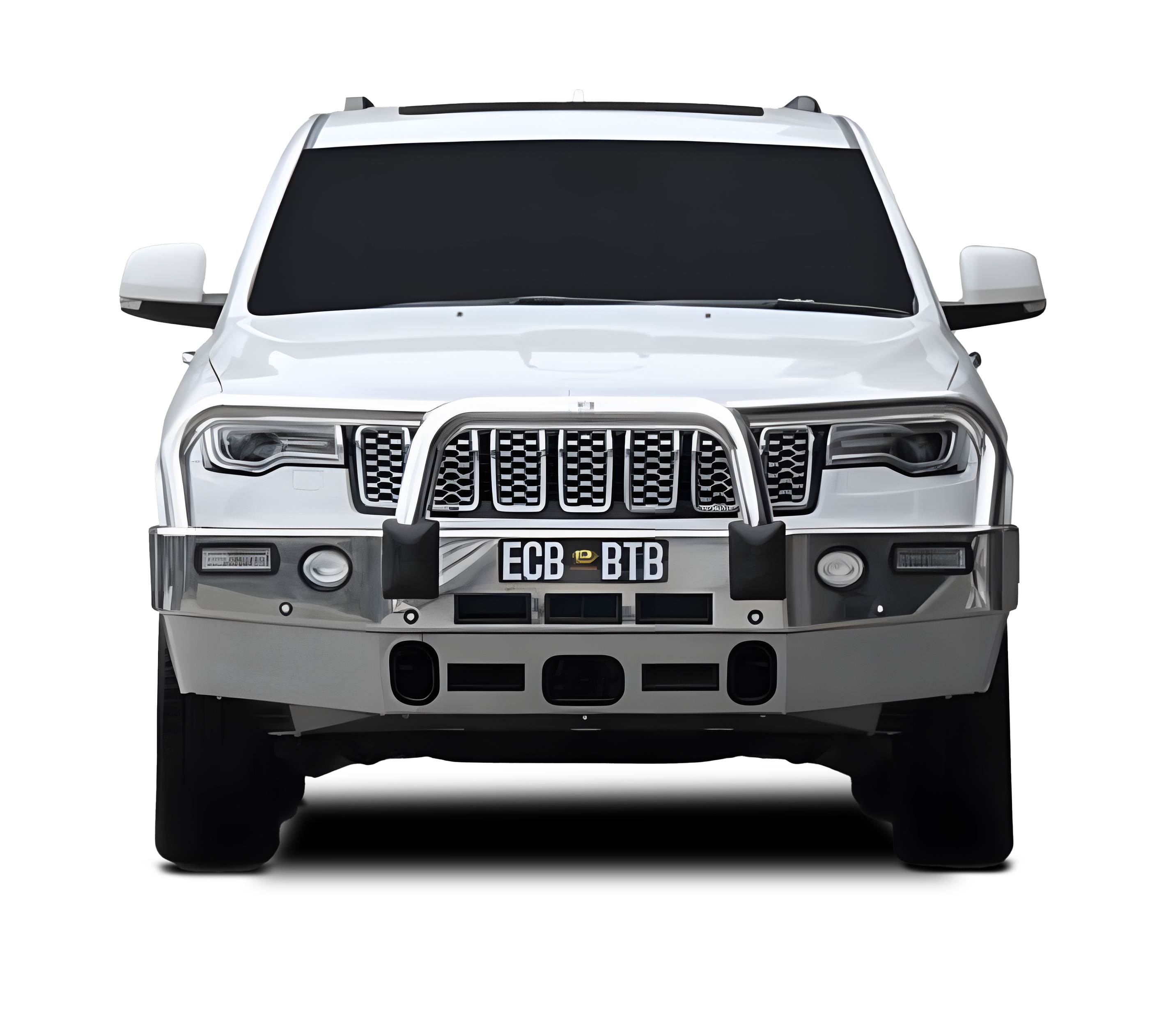 JEEP GRAND CHEROKEE LIMITED Bullbar with Bumper Lights (04/17 to 08/18)