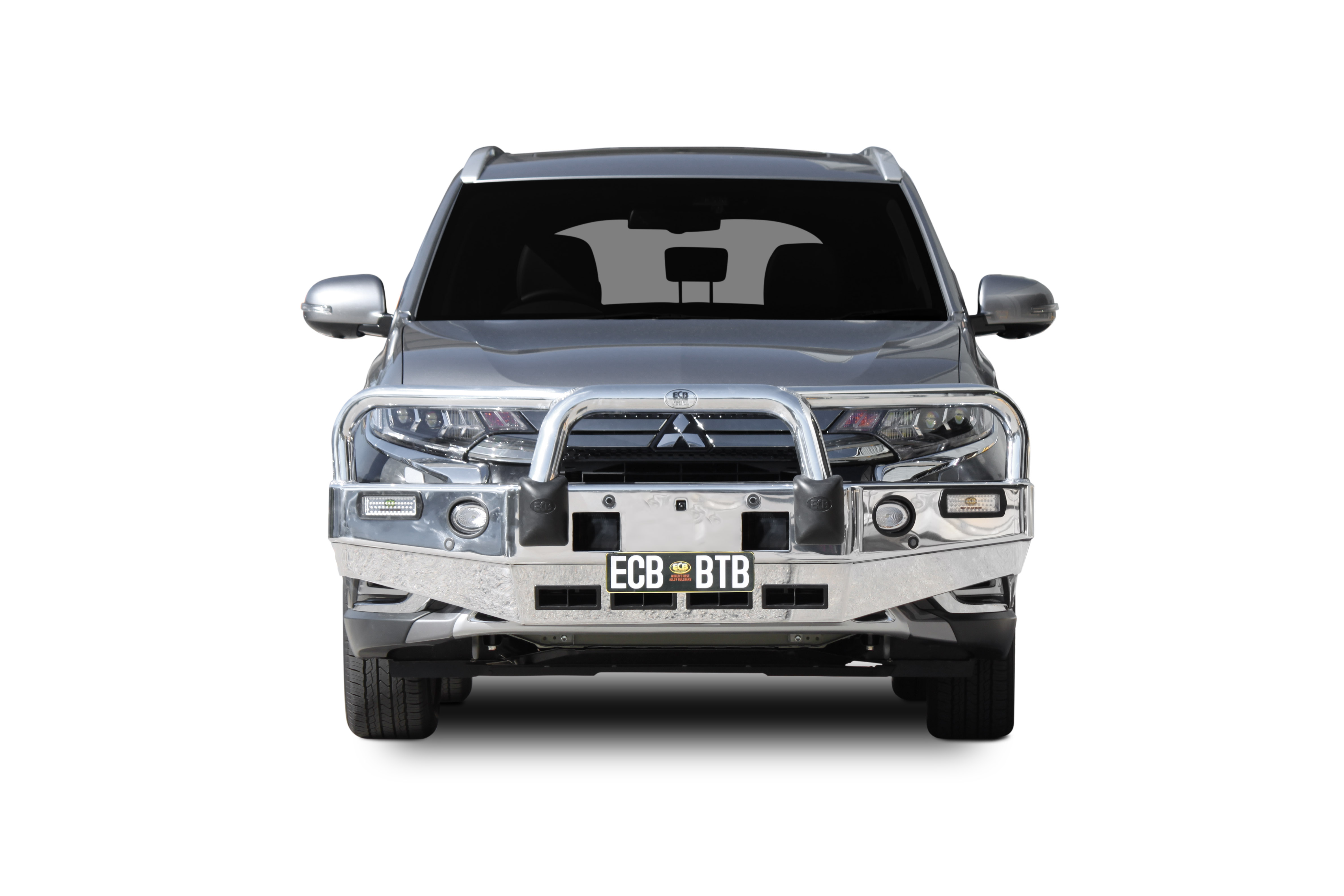 MITSUBISHI OUTLANDER PHEV Bullbar with Bumper Lights (04/18 to 07/21)