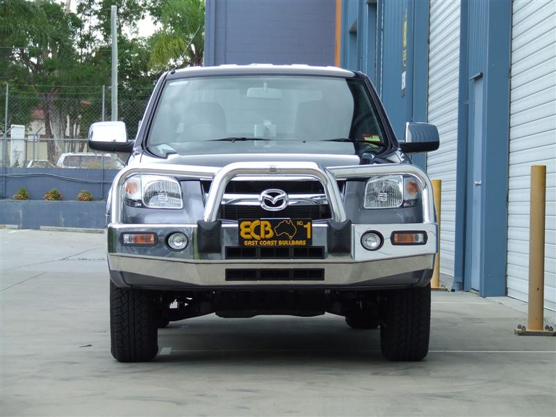 MAZDA BT-50  Bullbar with Bumper Lights (09/08 to 09/11)