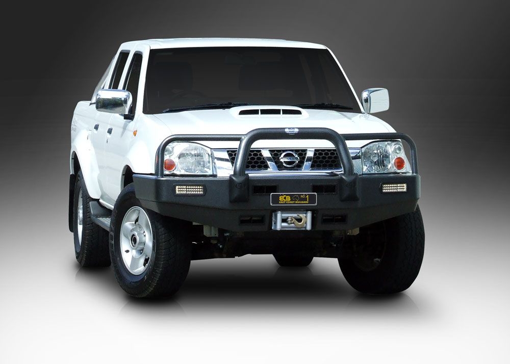 NISSAN NAVARA D22 Winch Bullbar (10/01 to 09/10)