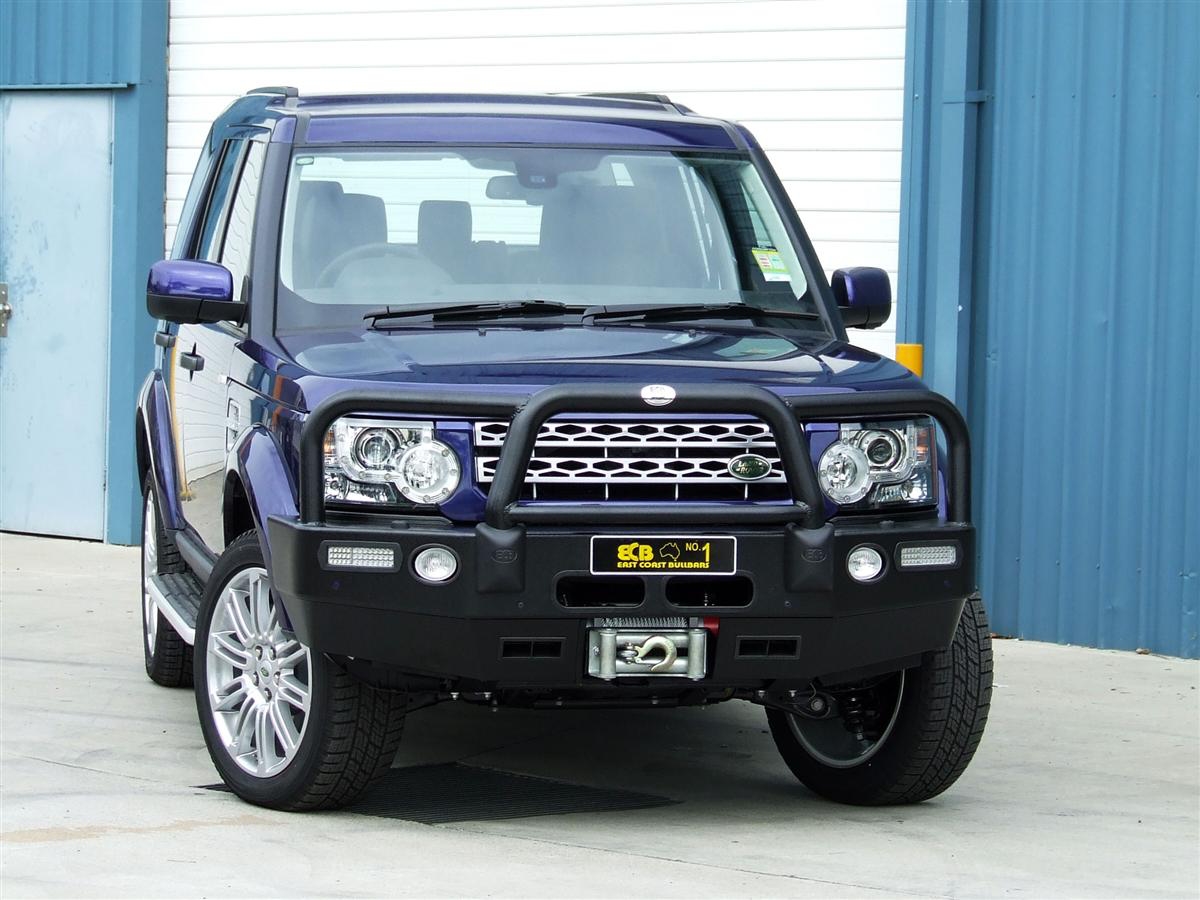 LANDROVER DISCOVERY 4  Winch Bullbar with Bumper Lights (10/09 to 14)