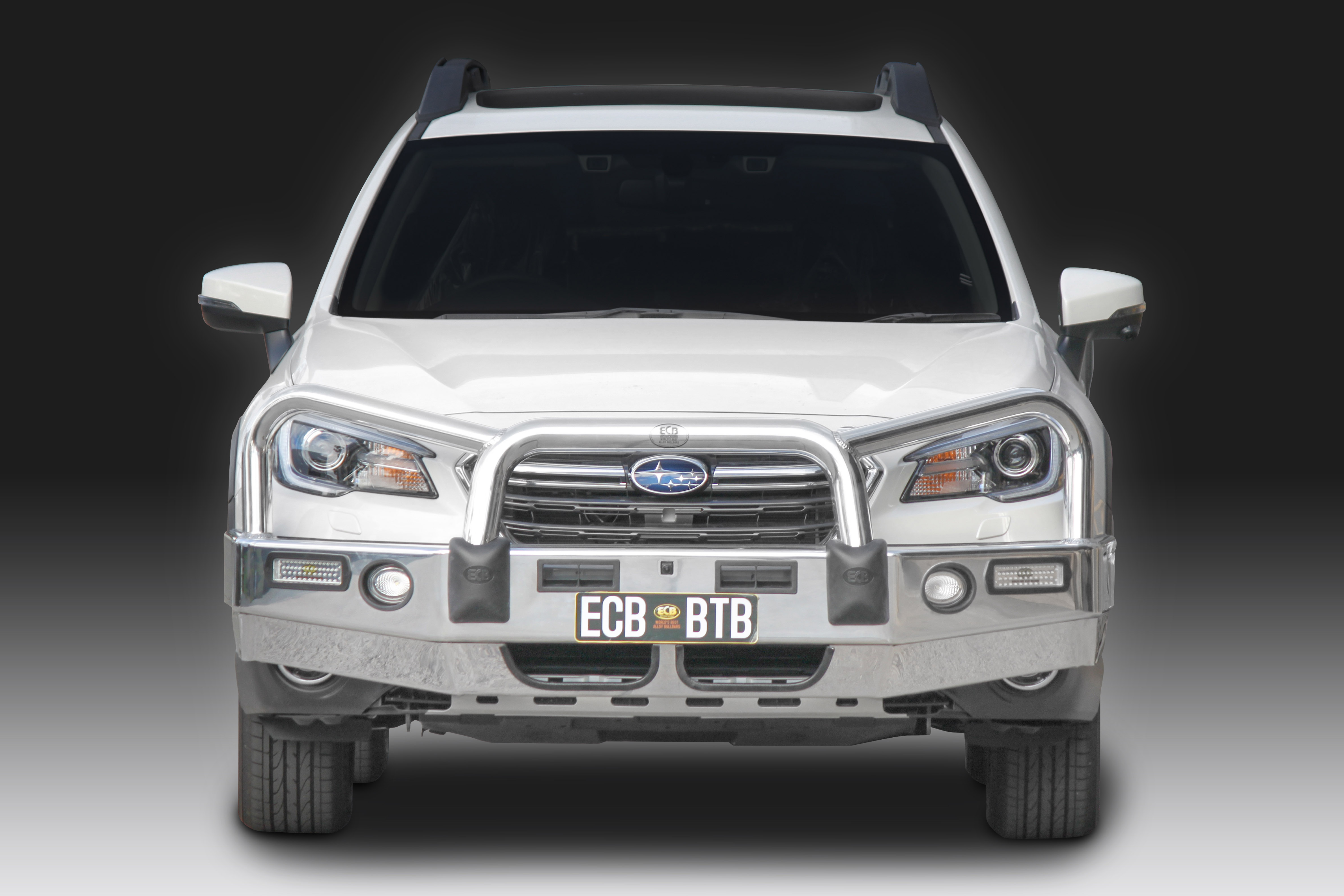 SUBARU OUTBACK  Bullbar with Bumper Lights (12/17 to 11/20)