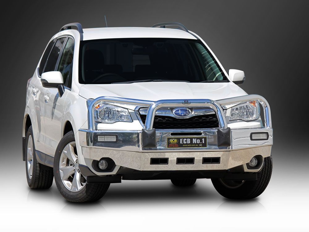 SUBARU FORESTER  Bullbar with Bumper Lights (02/13 to 12/15)