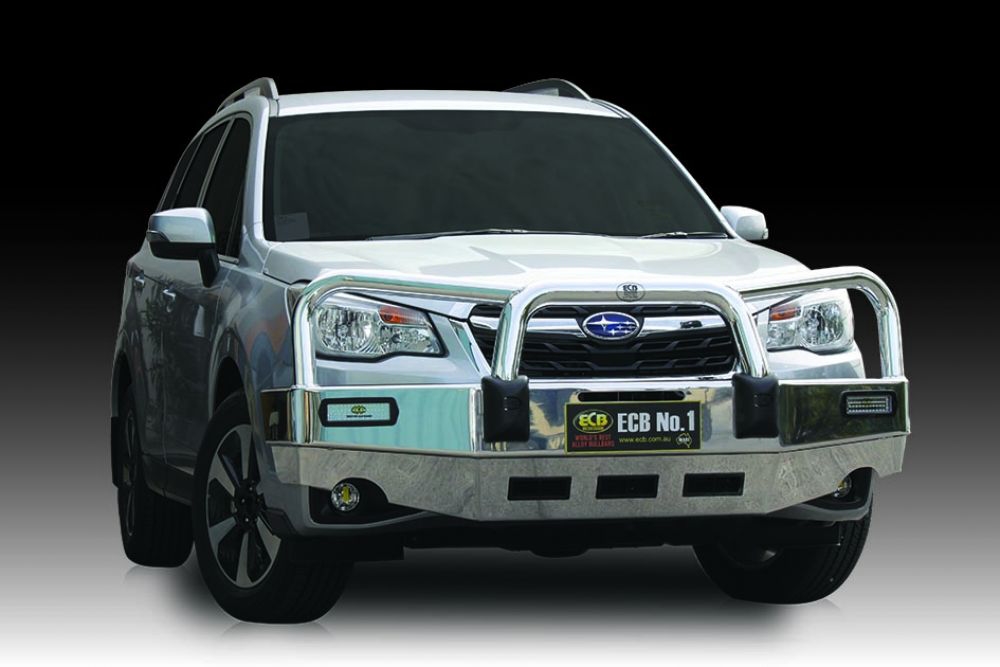 SUBARU FORESTER  Bullbar with Bumper Lights (01/16 to 07/18)