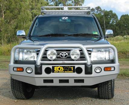 TOYOTA LANDCRUISER 100 SERIES Bullbar With Bumper Lights (04/98 to 10/07)