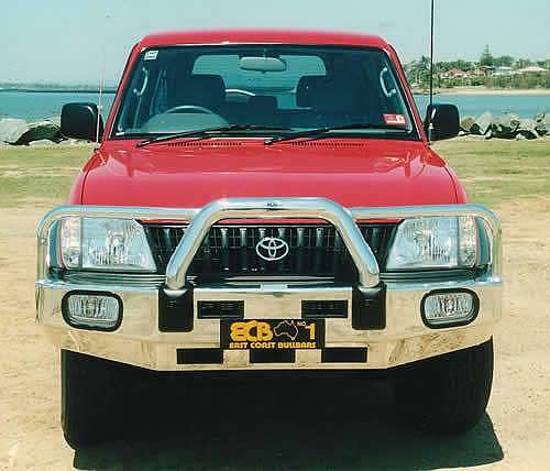 TOYOTA PRADO  Bullbar with Bumper Lights (07/96 to 02/03)