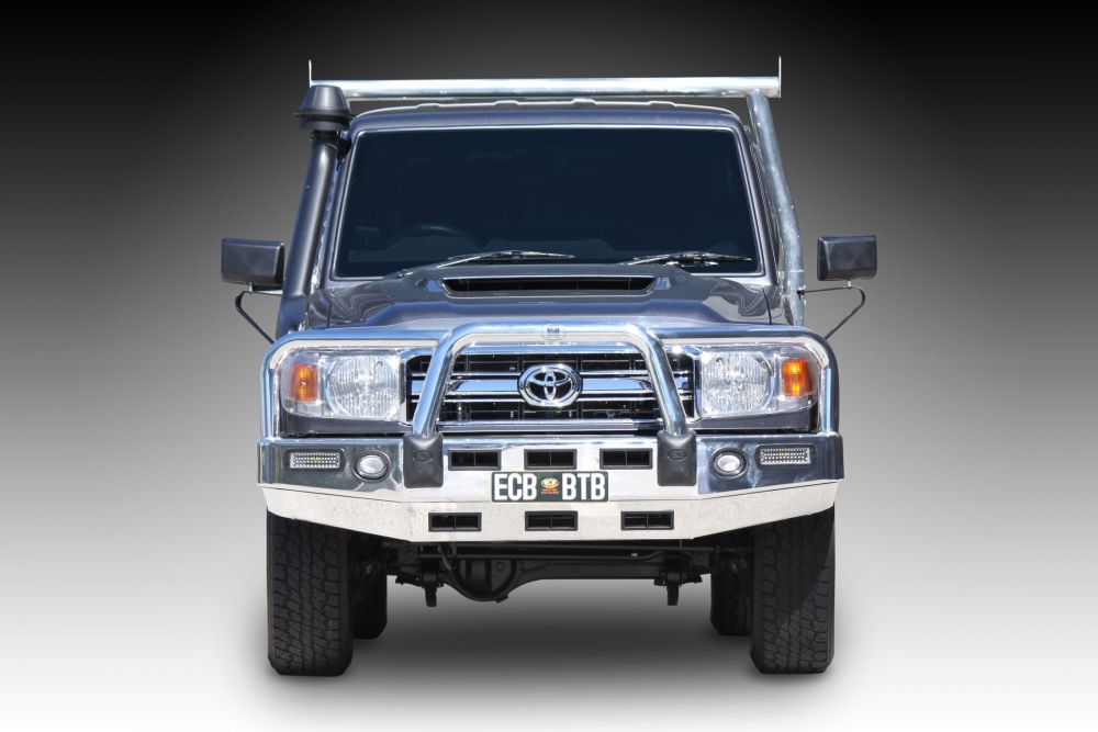 TOYOTA LANDCRUISER 78 SERIES Bullbar with Bumper Lights (11/16 to 08/23)