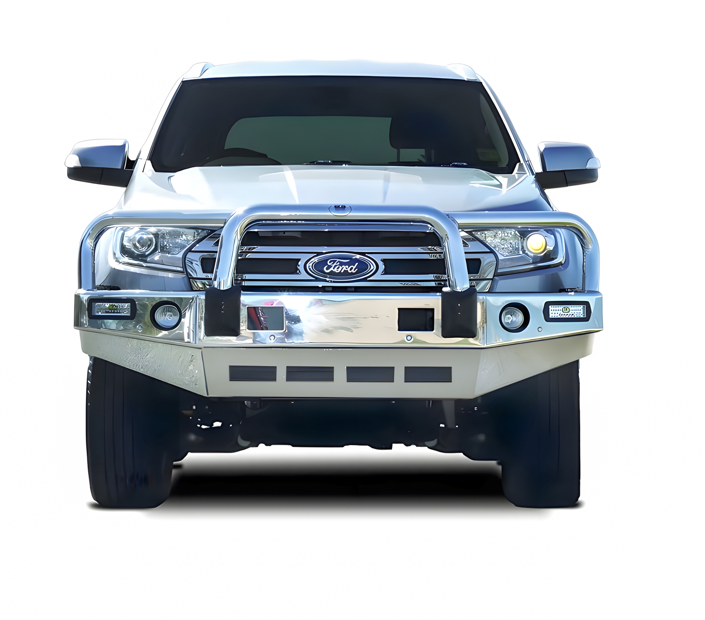 FORD EVEREST  Bullbar with Bumper Lights (07/15 to 05/18)