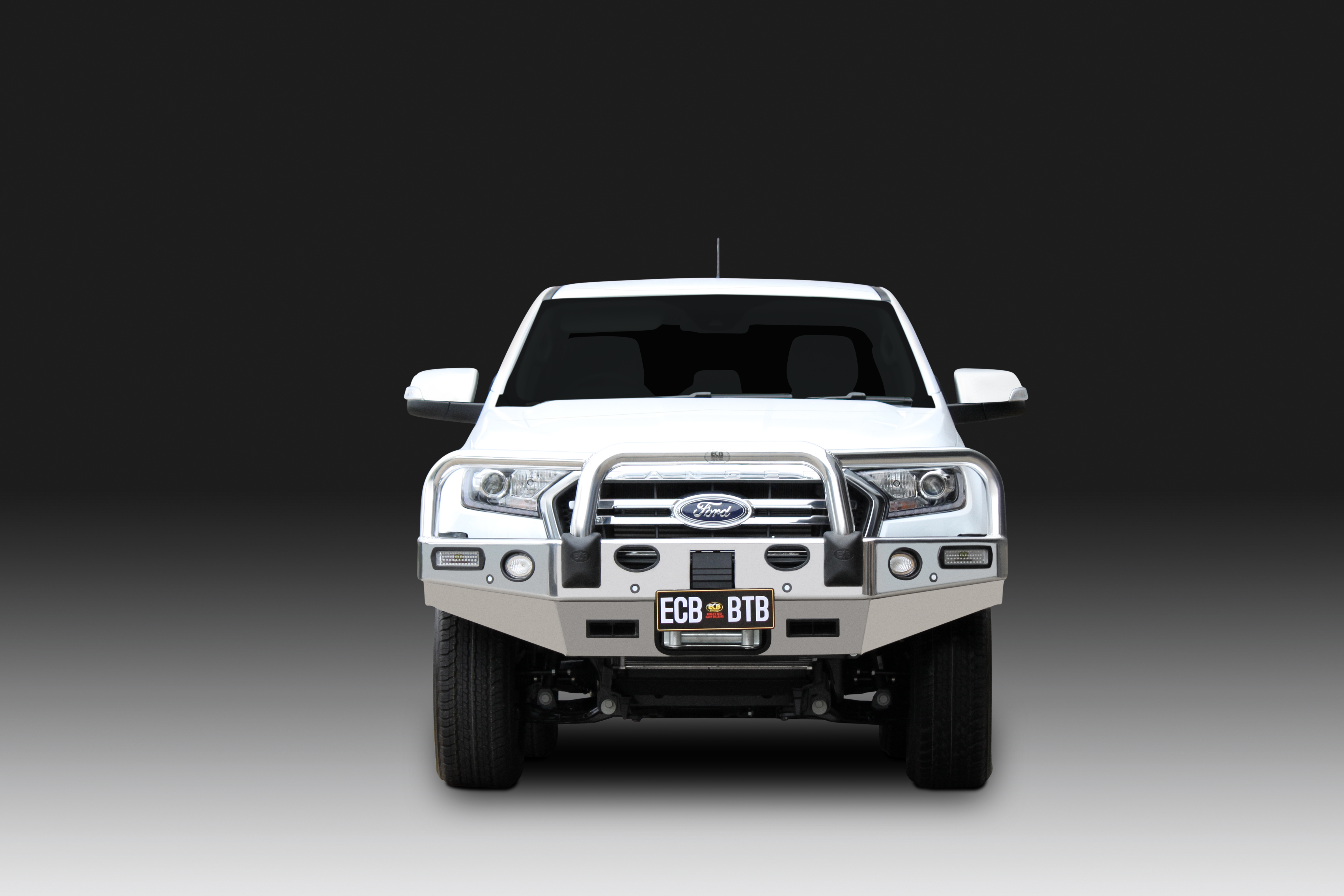 FORD RANGER PX MKIII Winch Bullbar with Bumper Lights (09/18 to 04/22)