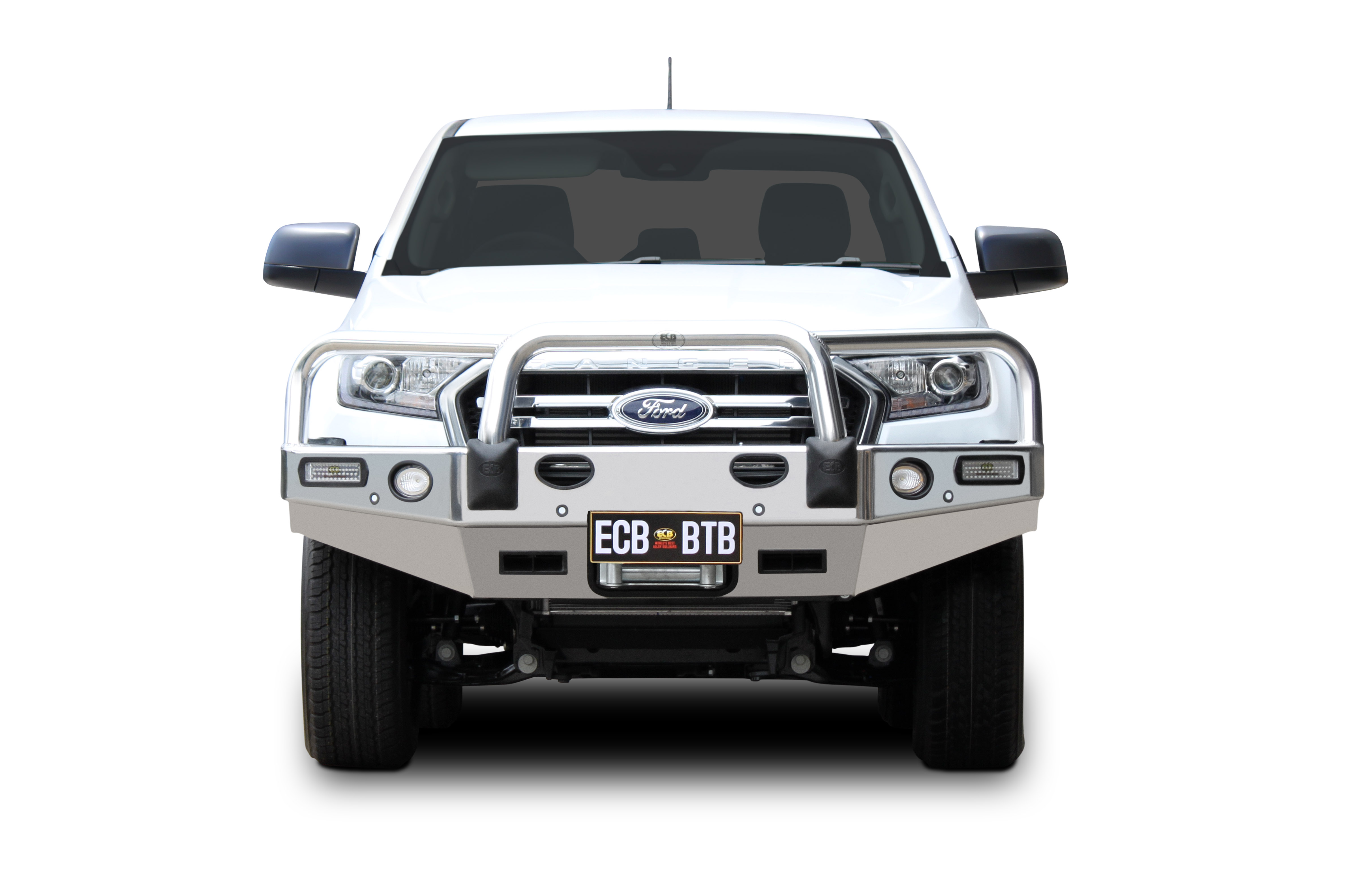 FORD RANGER PX MKIII Winch Bullbar with Bumper Lights (09/18 to 04/19)