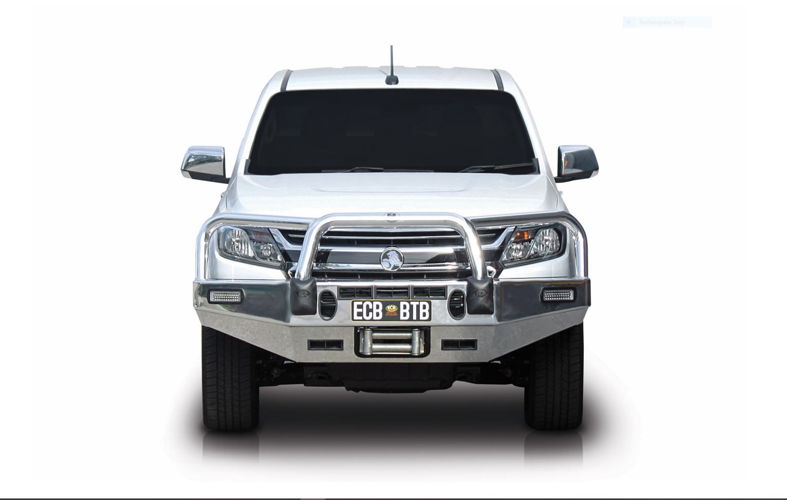 HOLDEN COLORADO  Winch Bullbar (07/16 to 12/20)