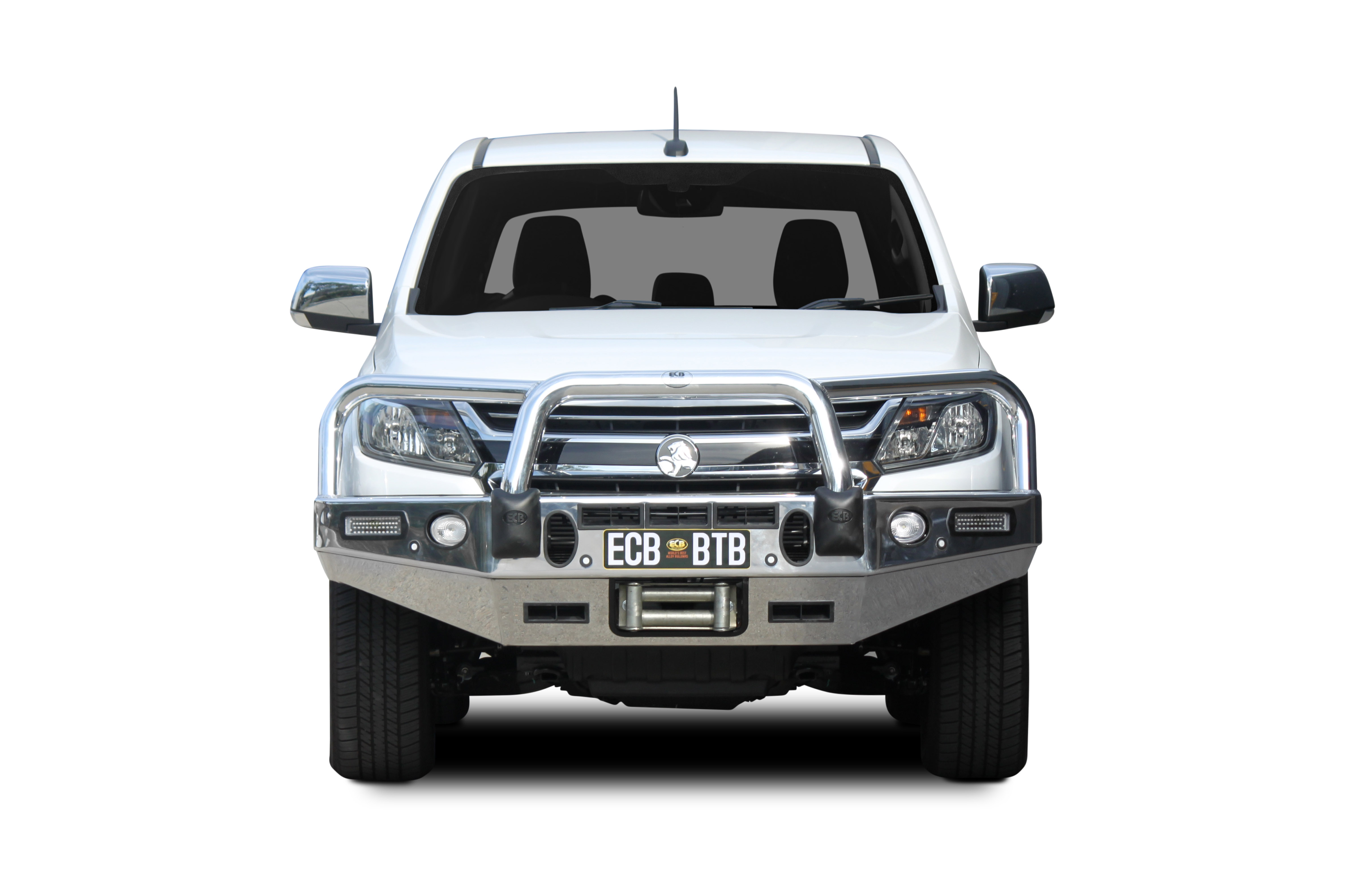 HOLDEN COLORADO  Winch Bullbar with Bumper Lights (07/16 to 12/20)