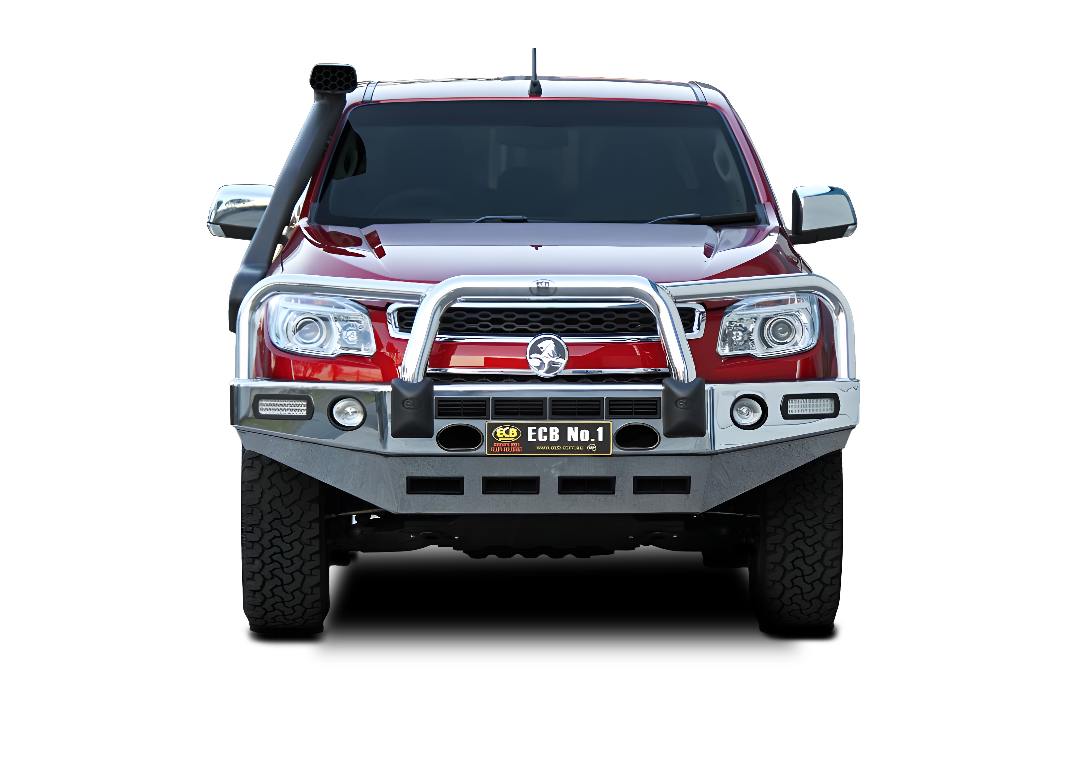 HOLDEN COLORADO  Bullbar with Bumper Lights (06/12 to 06/16)