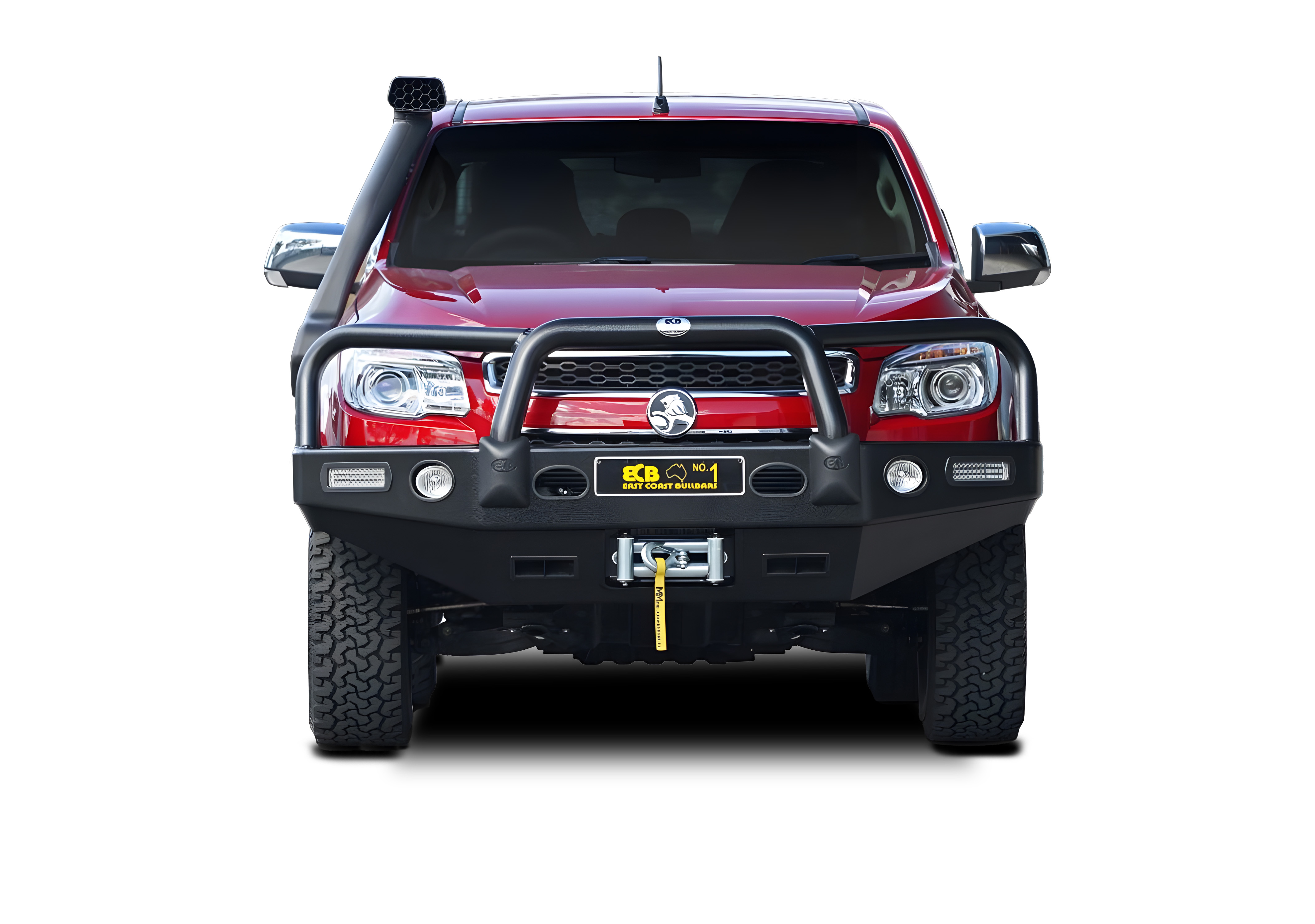 HOLDEN COLORADO  Winch Bullbar with Bumper Lights (06/12 to 06/16)