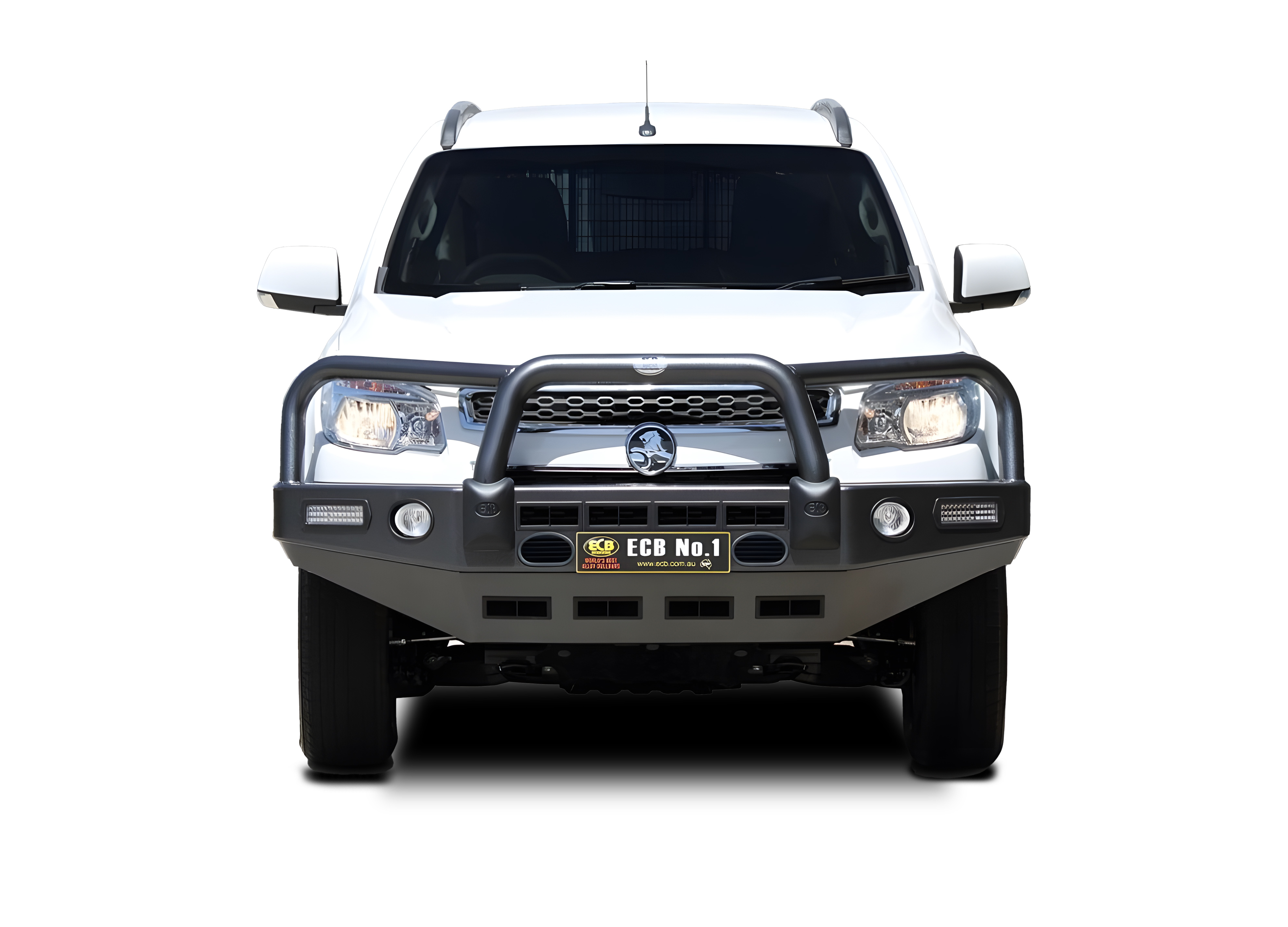 HOLDEN COLORADO 7  Bullbar with Bumper Lights (12/12 to 08/16)