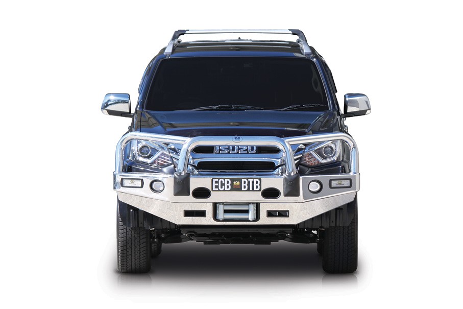 ISUZU MU-X  Winch Bullbar with Bumper Lights (03/17 to 05/21)