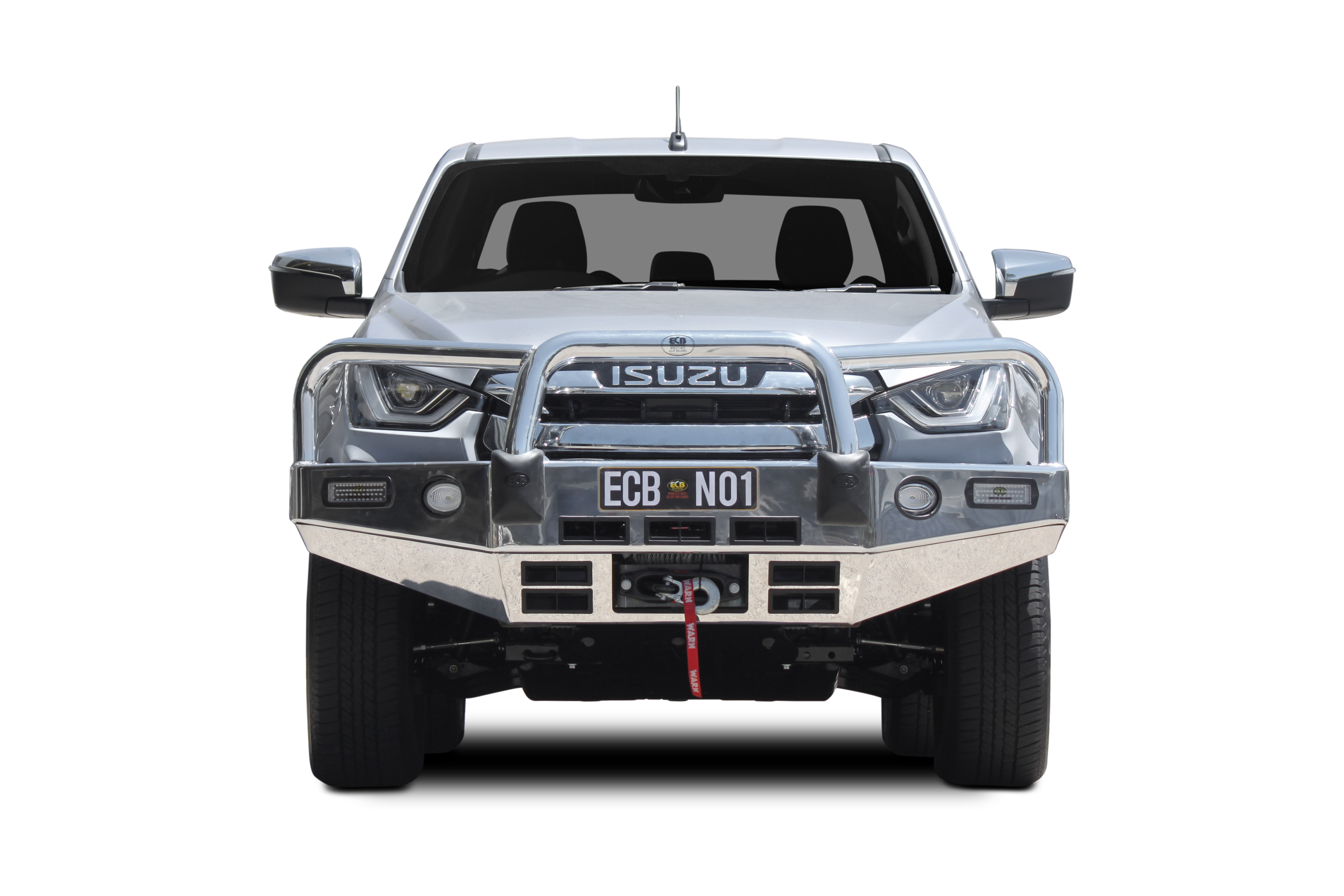 ISUZU D-MAX  Winch Bullbar (07/20 to 04/24)