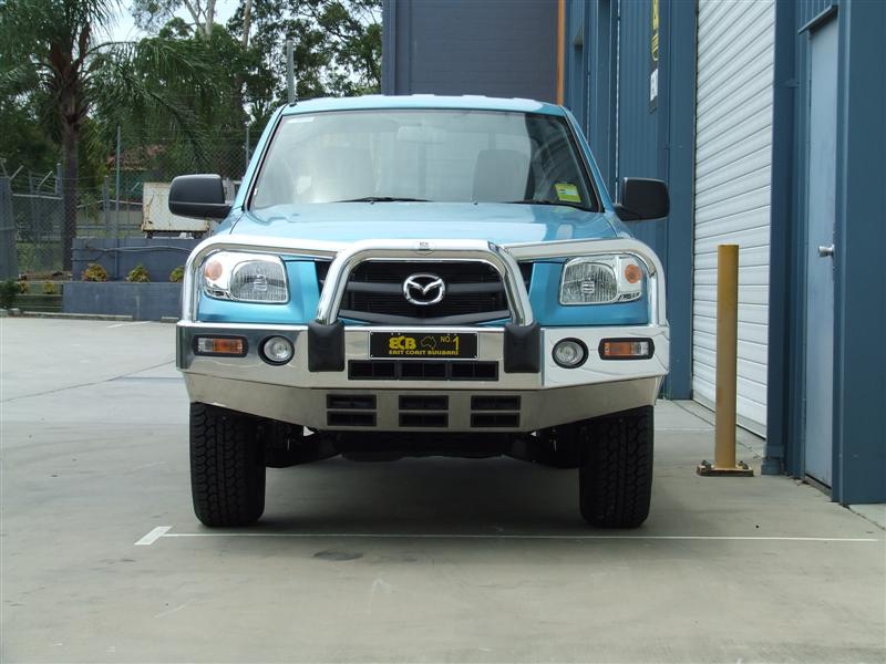 MAZDA BT-50  Bullbar with Bumper Lights (09/08 to 09/11)