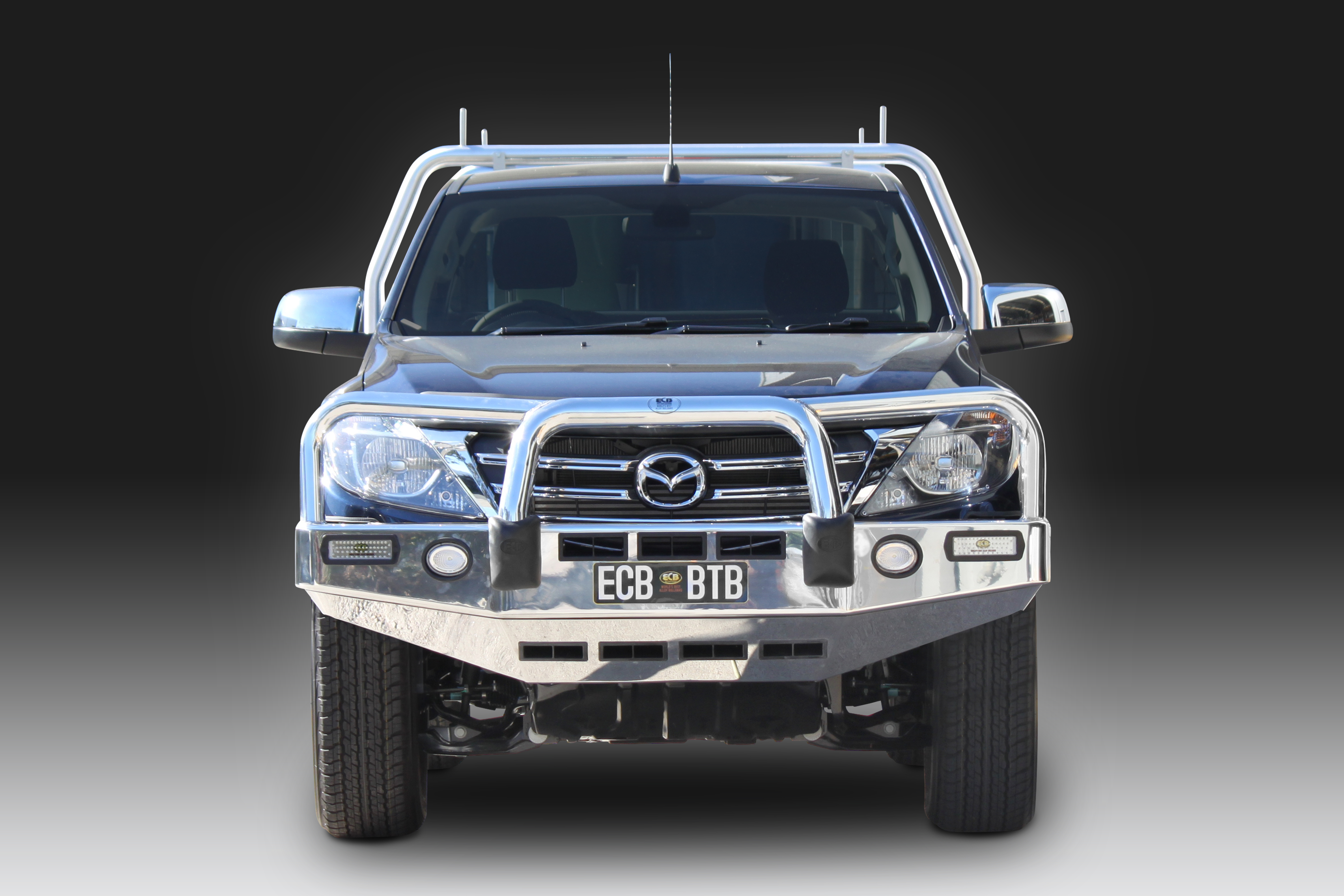 MAZDA BT-50  Bullbar with Bumper Lights (05/18 to 06/20)