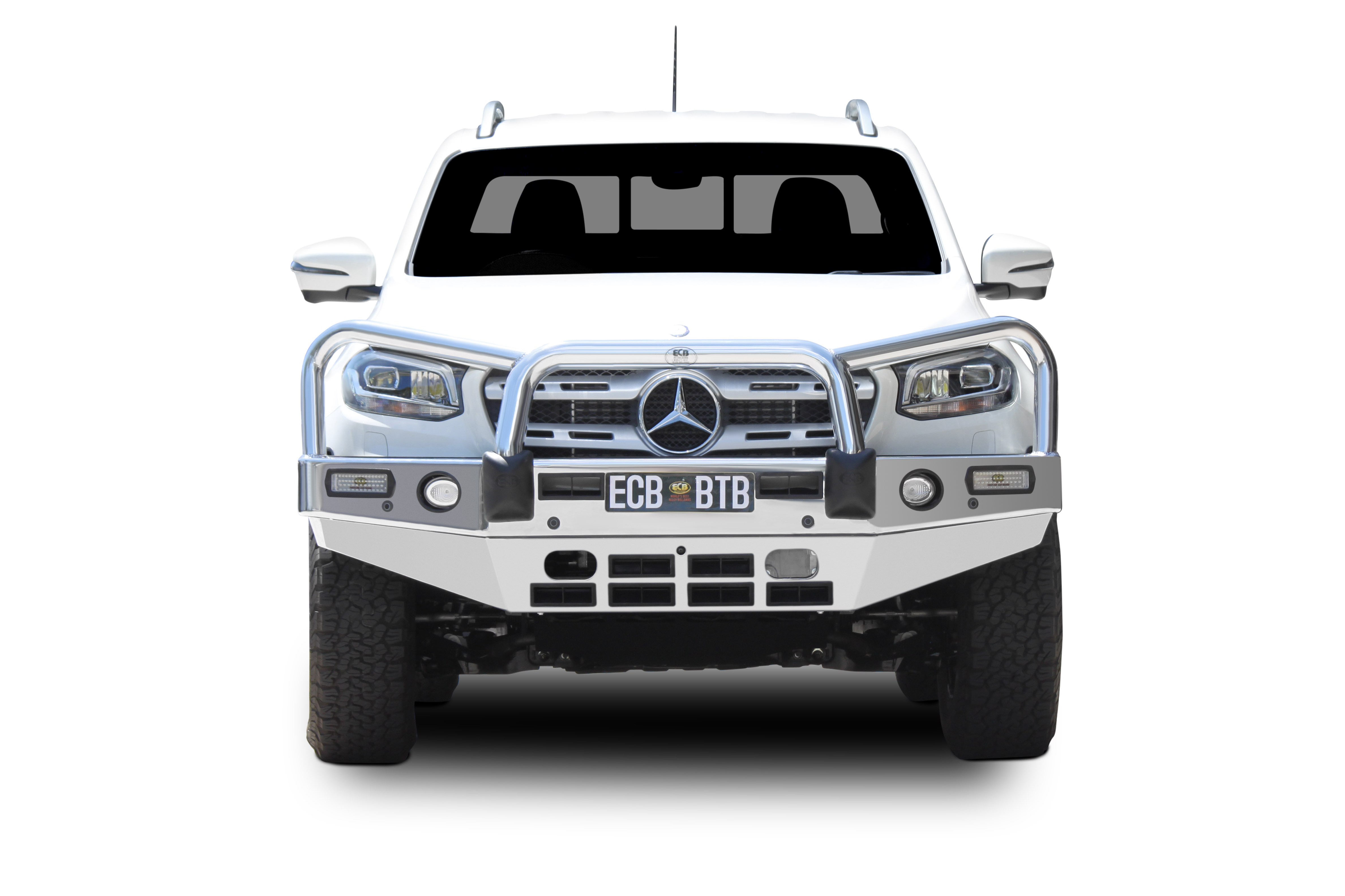 MERCEDES-BENZ X CLASS V6 Bullbar with Bumper Lights (11/18 to )