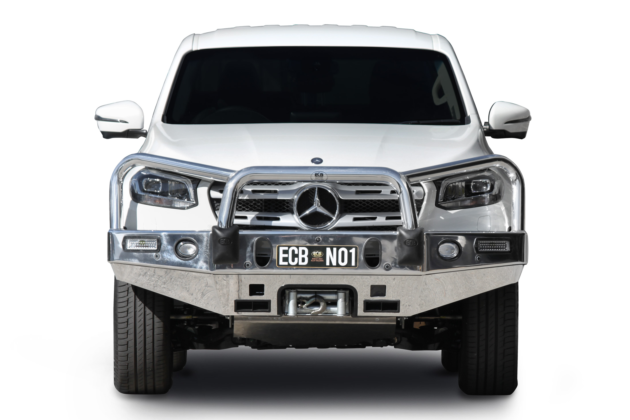 MERCEDES-BENZ X CLASS  Winch Bullbar with Bumper Lights (04/18 to )