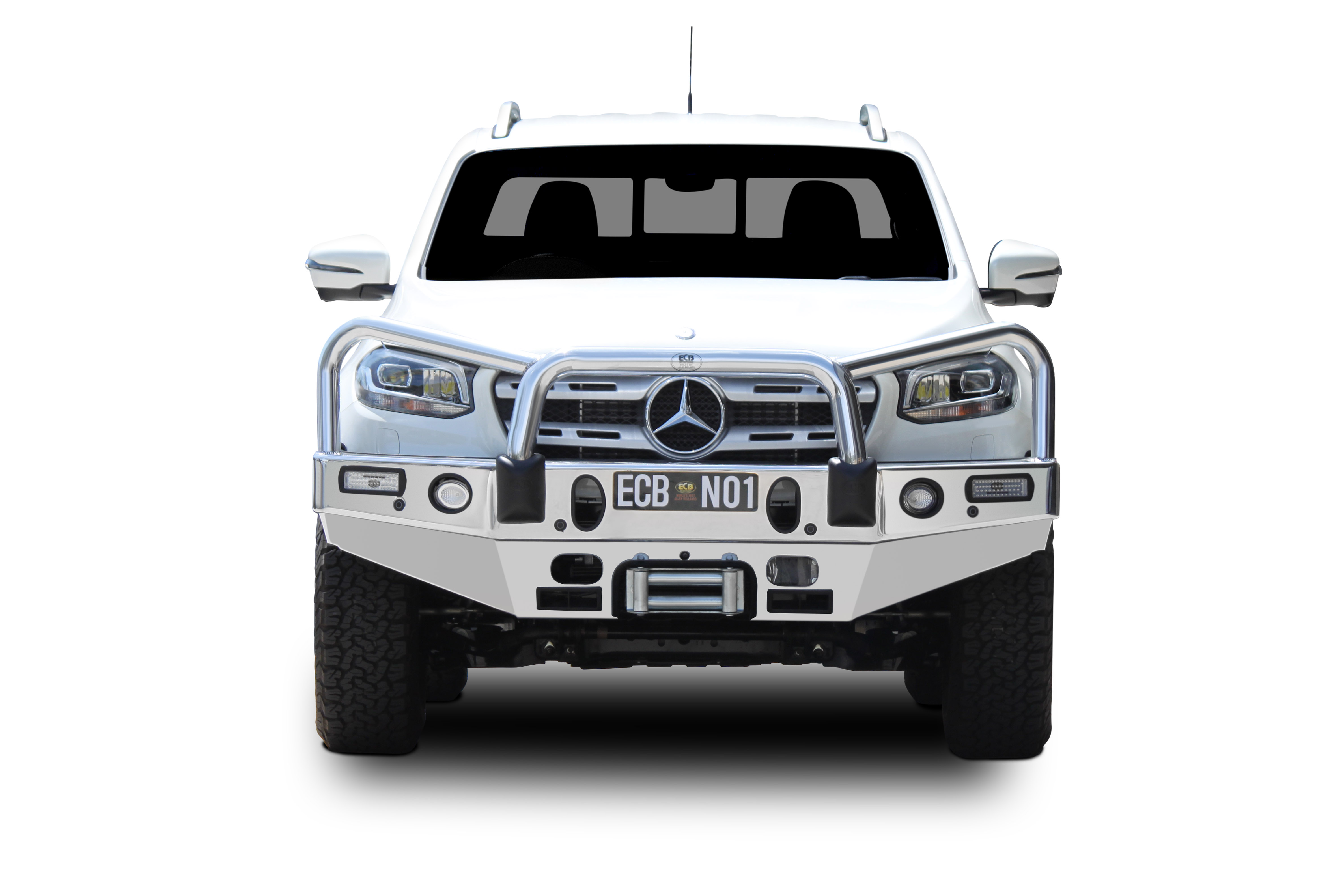 Mercedes x class store bull bar