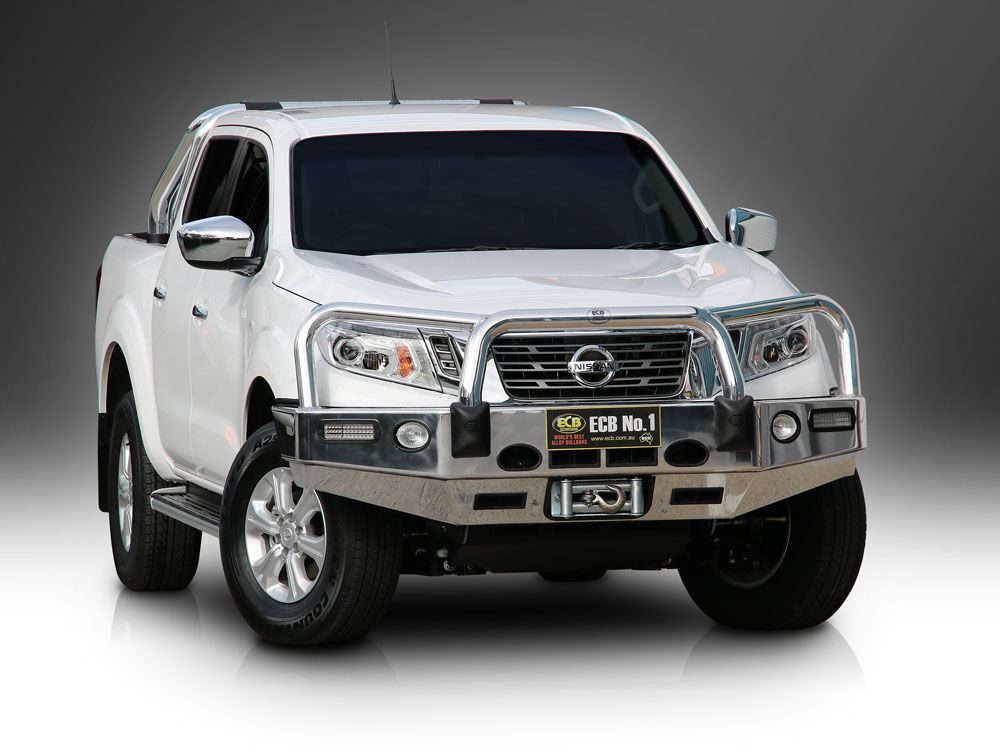 NISSAN NAVARA NP300 Winch Bullbar with Bumper Lights (04/15 to 11/20)