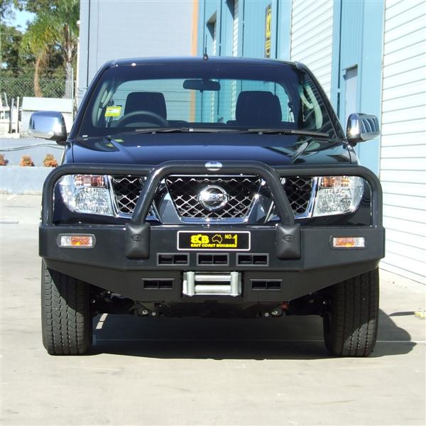 NISSAN PATHFINDER R51 Winch Bullbar with Bumper Lights (07/05 to 04/10)