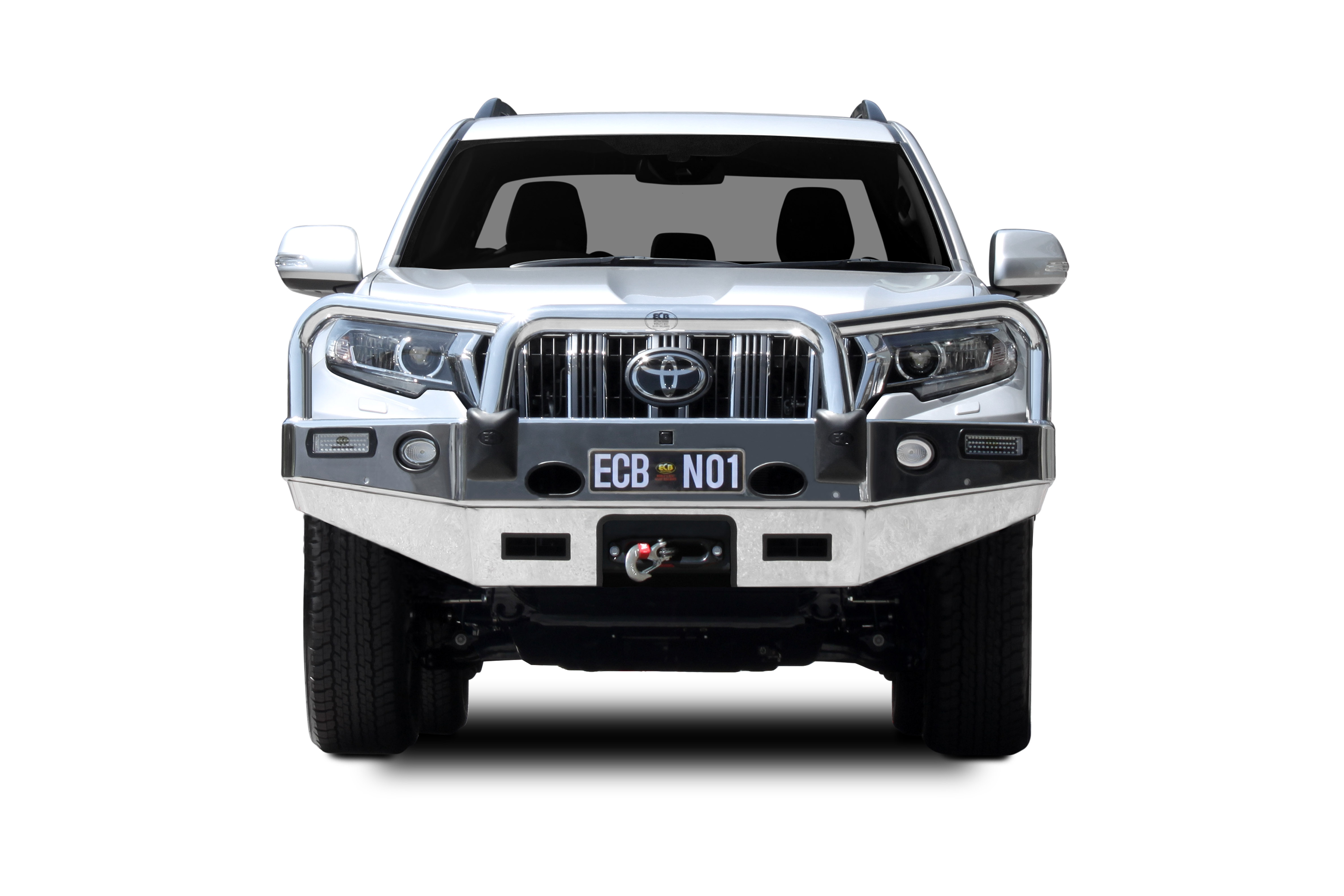 TOYOTA PRADO  Winch Bullbar with Bumper Lights (11/17 to )