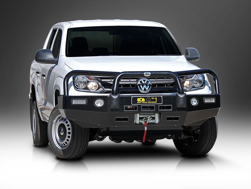 VOLKSWAGEN AMAROK  Bullbar Winch Compatible with Bumper Lights (07/10 to 08/16)