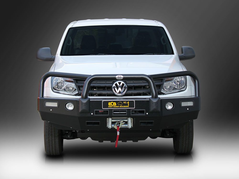 VOLKSWAGEN AMAROK  Winch Bullbar with Bumper Lights (07/10 to 08/16)