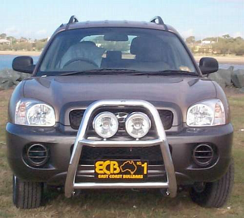 HYUNDAI SANTA-FE  Series 2 Nudge Bar (11/00 to 04/06)