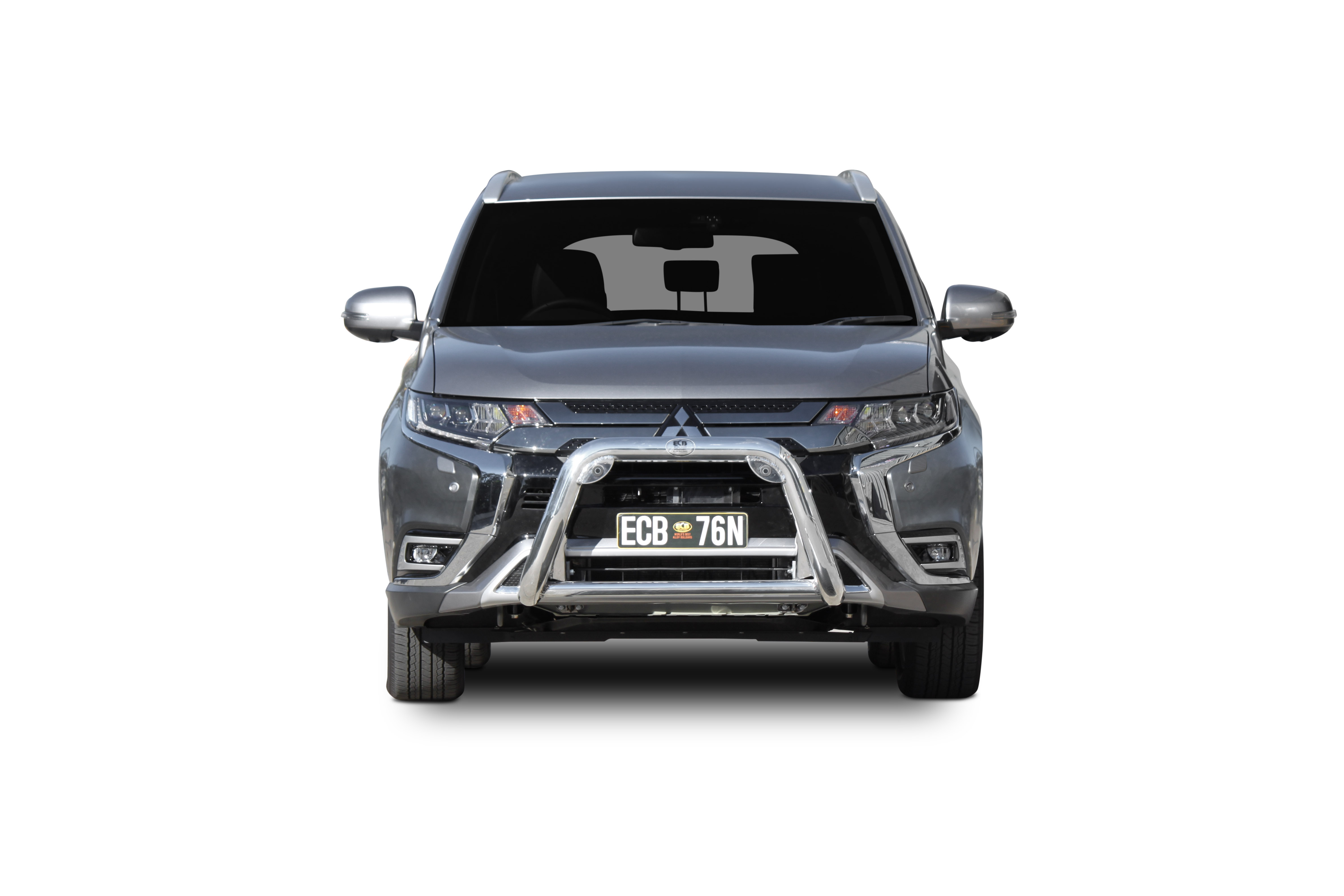 Mitsubishi Outlander Phev Nudge Bar (Year 04/18 To 07/21) ECB