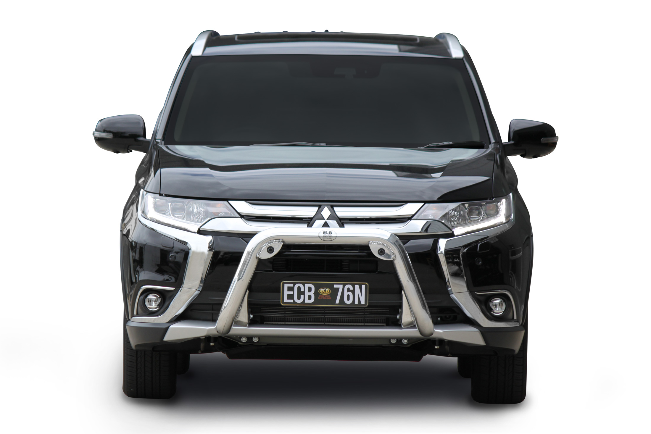Mitsubishi Outlander Zl Nudge Bar (Year 10/17 To 05/18) ECB