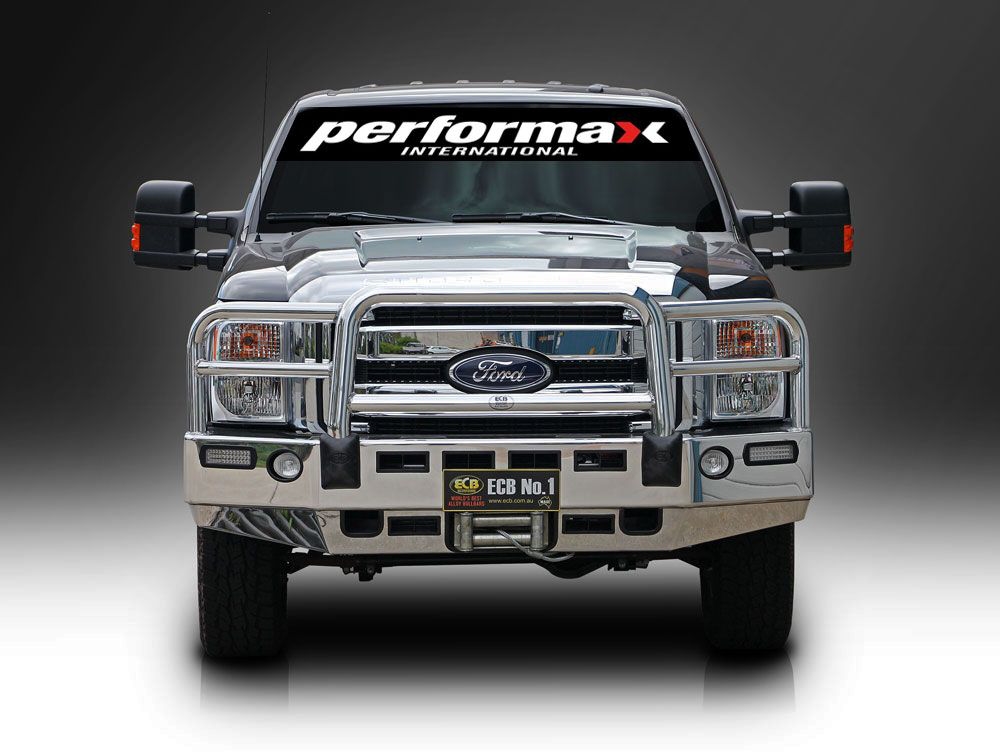 FORD F250 SUPER DUTY Winch Bullbar with Bumper Lights (07/14 to 12/16)