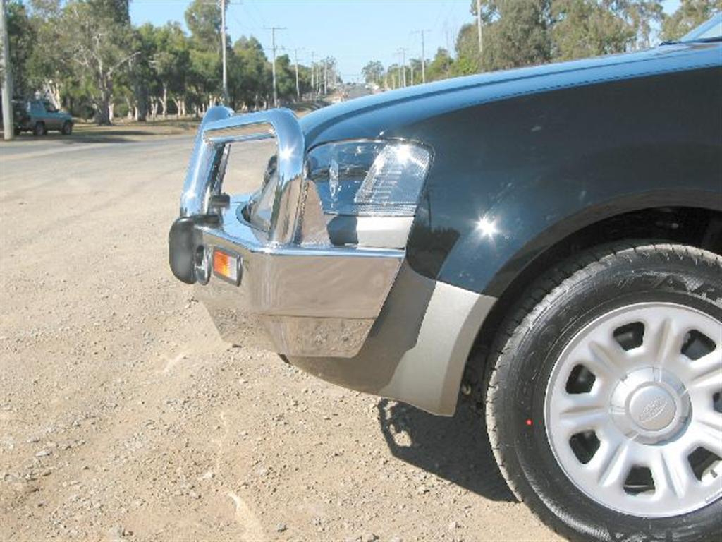 Ford territory deals factory bull bar