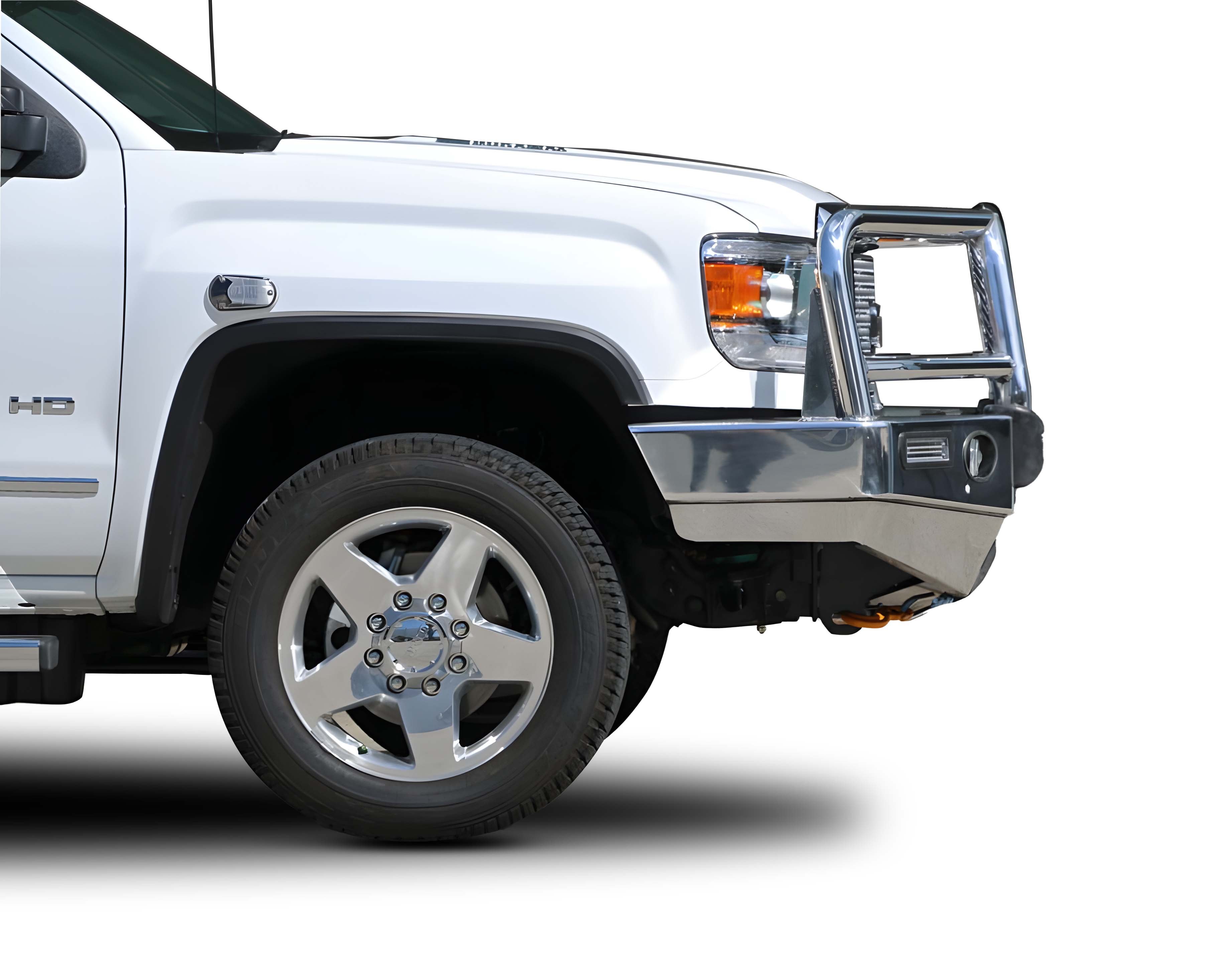 GMC SIERRA 2500HD Winch Bullbar with Bumper Lights (MY15 to 12/19)