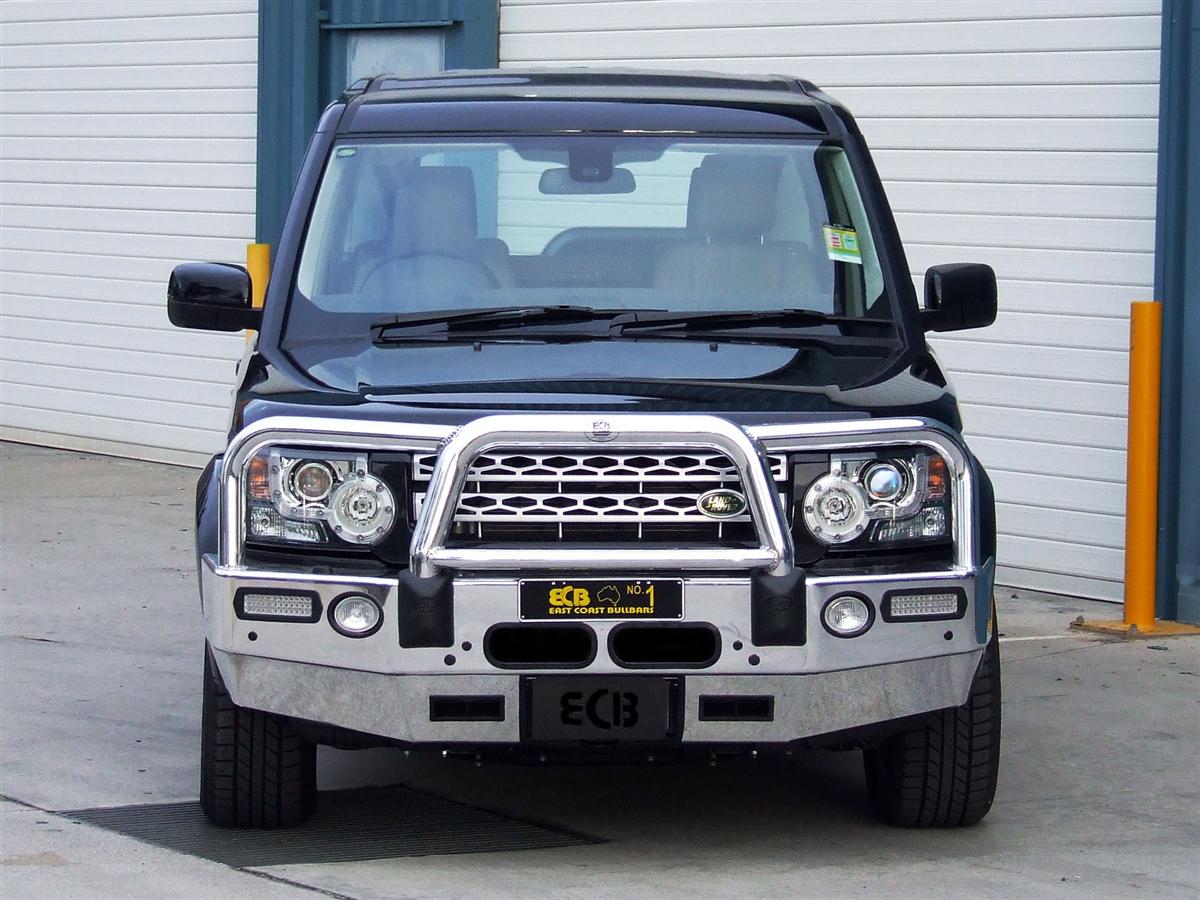 LANDROVER DISCOVERY 4  Winch Bullbar with Bumper Lights (10/09 to 14)