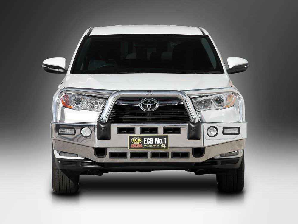 TOYOTA KLUGER  Bullbar with Bumper Lights (03/14 to 10/16)