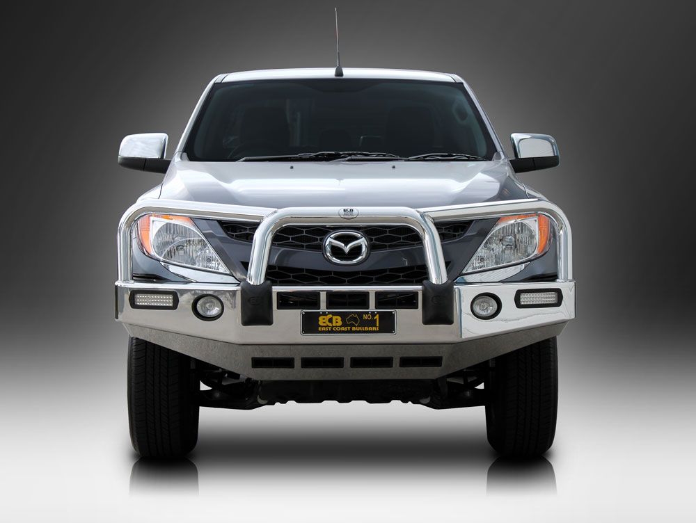 MAZDA BT-50  Bullbar with Bumper Lights (10/11 to 03/18)