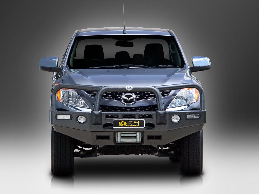 MAZDA BT-50  Winch Bullbar with Bumper Lights (10/11 to 03/18)