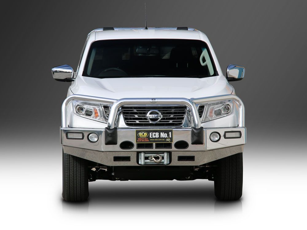 NISSAN NAVARA NP300 Winch Bullbar with Bumper Lights (04/15 to 11/20)