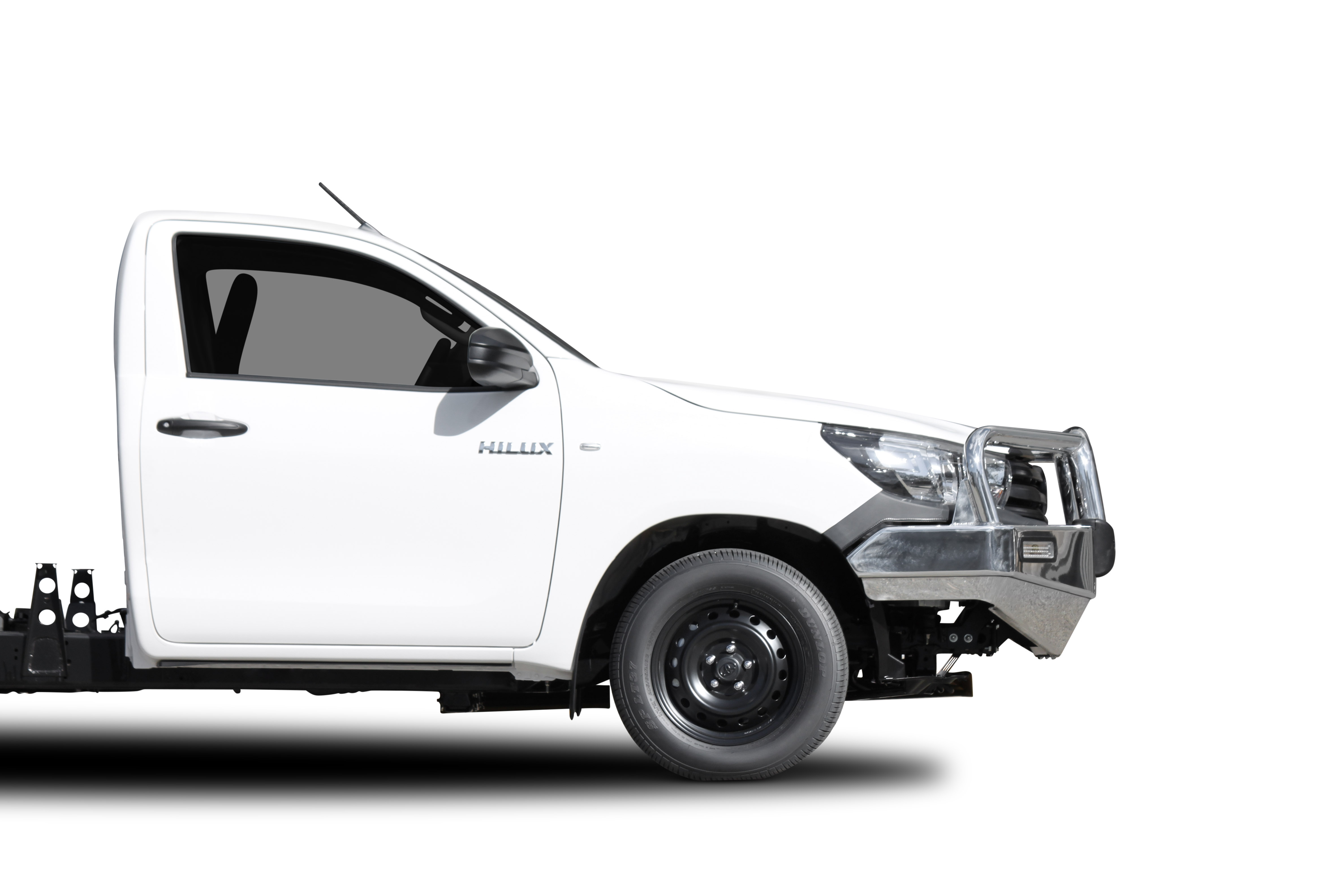 Hilux white deals bull bar