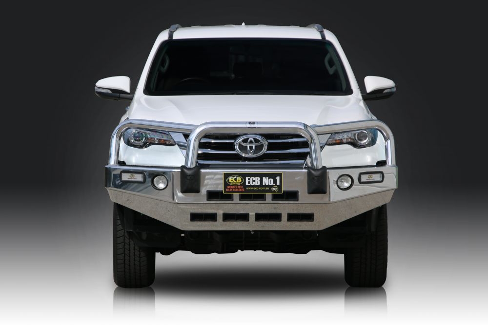 TOYOTA FORTUNER  Bullbar with Bumper Lights (12/15 to 05/19)