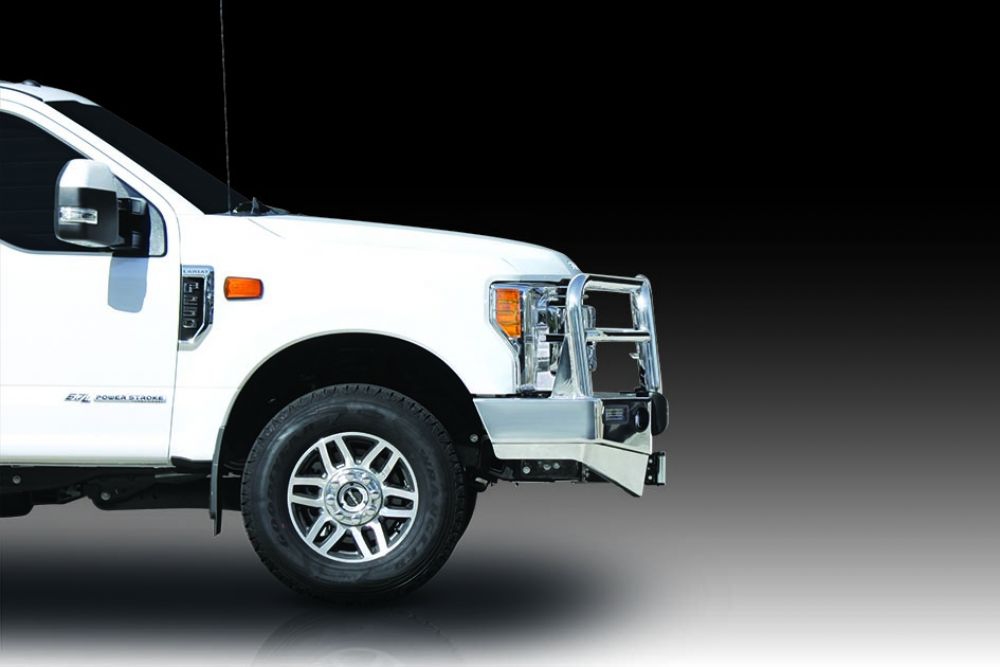 FORD F250 SUPER DUTY Winch Bullbar with Bumper Lights (MY17 to 12/23)
