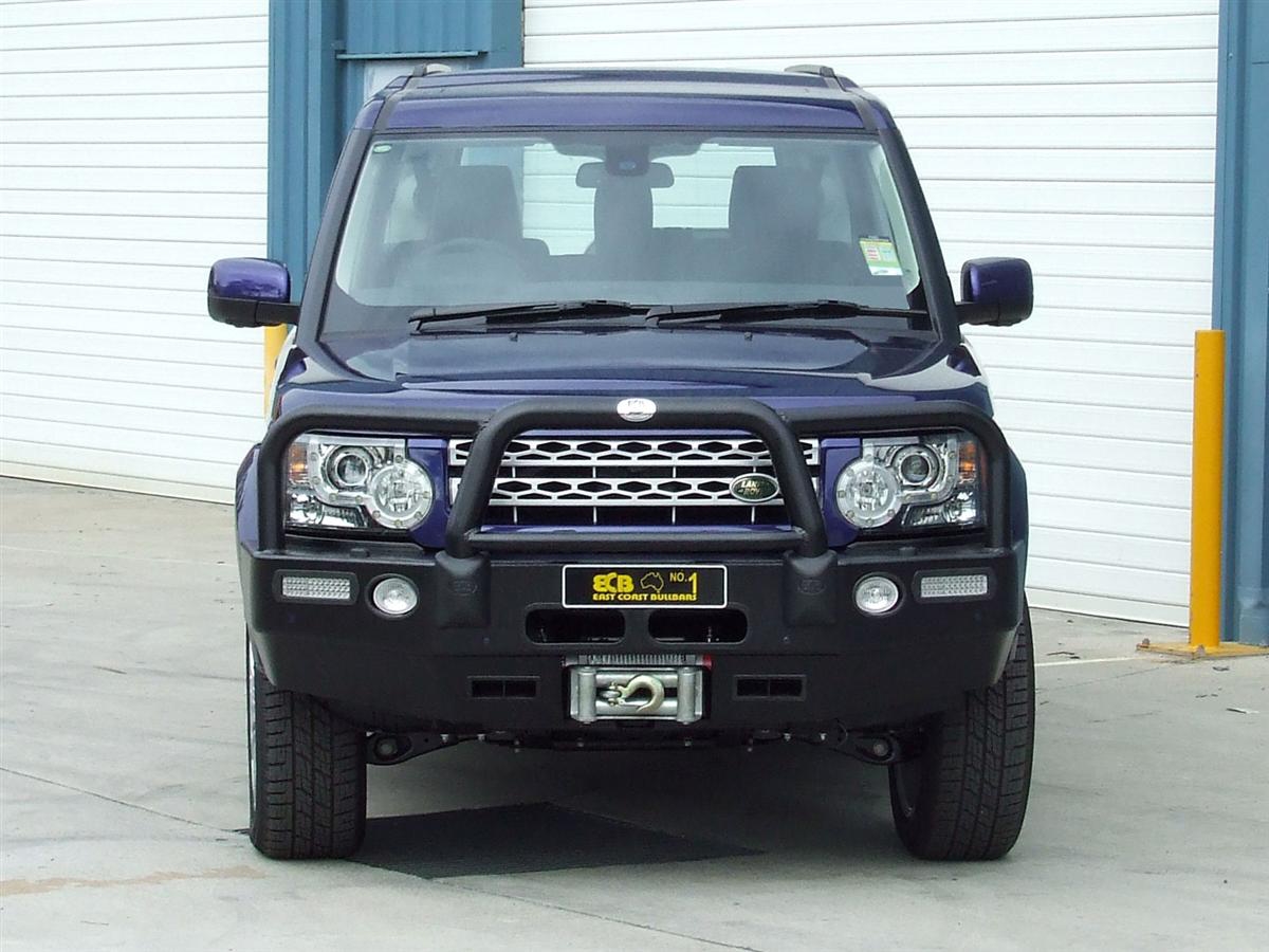 LANDROVER DISCOVERY 4  Winch Bullbar with Bumper Lights (10/09 to 14)